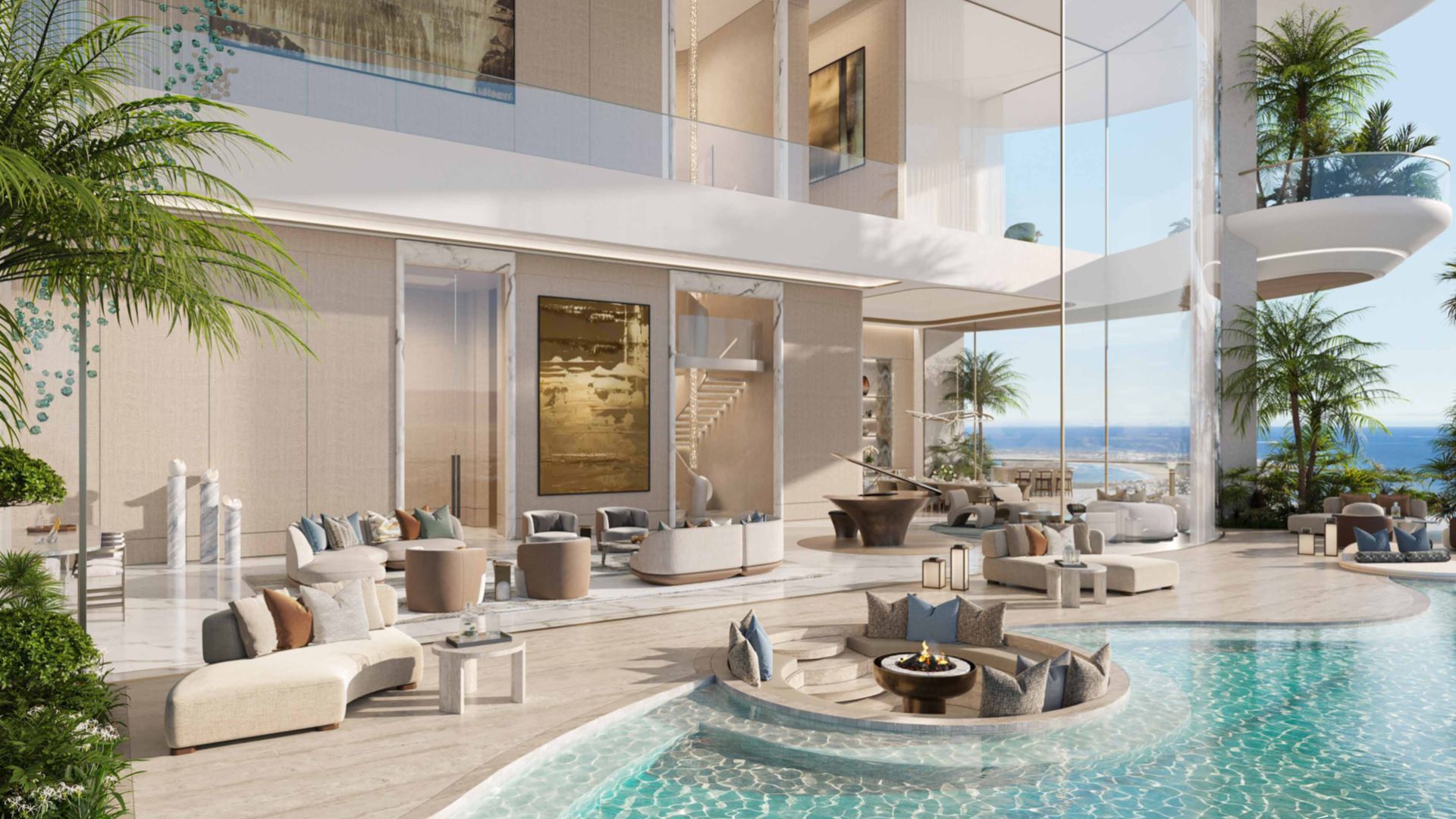Duplex pool